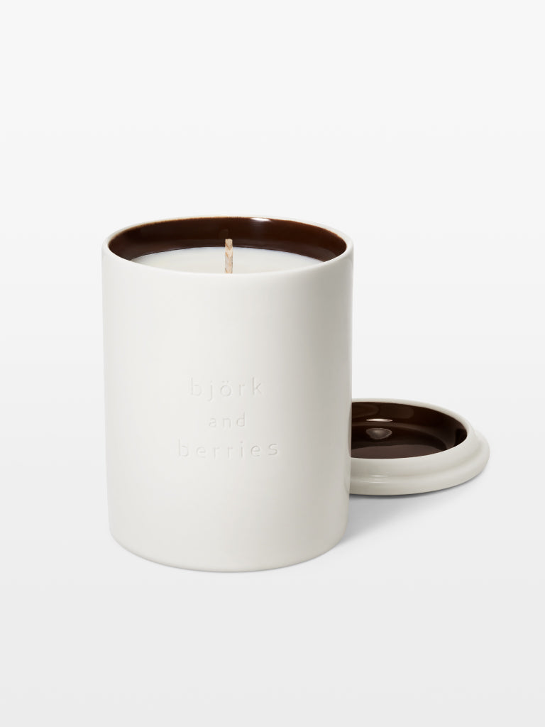 White Forest Scented Candle